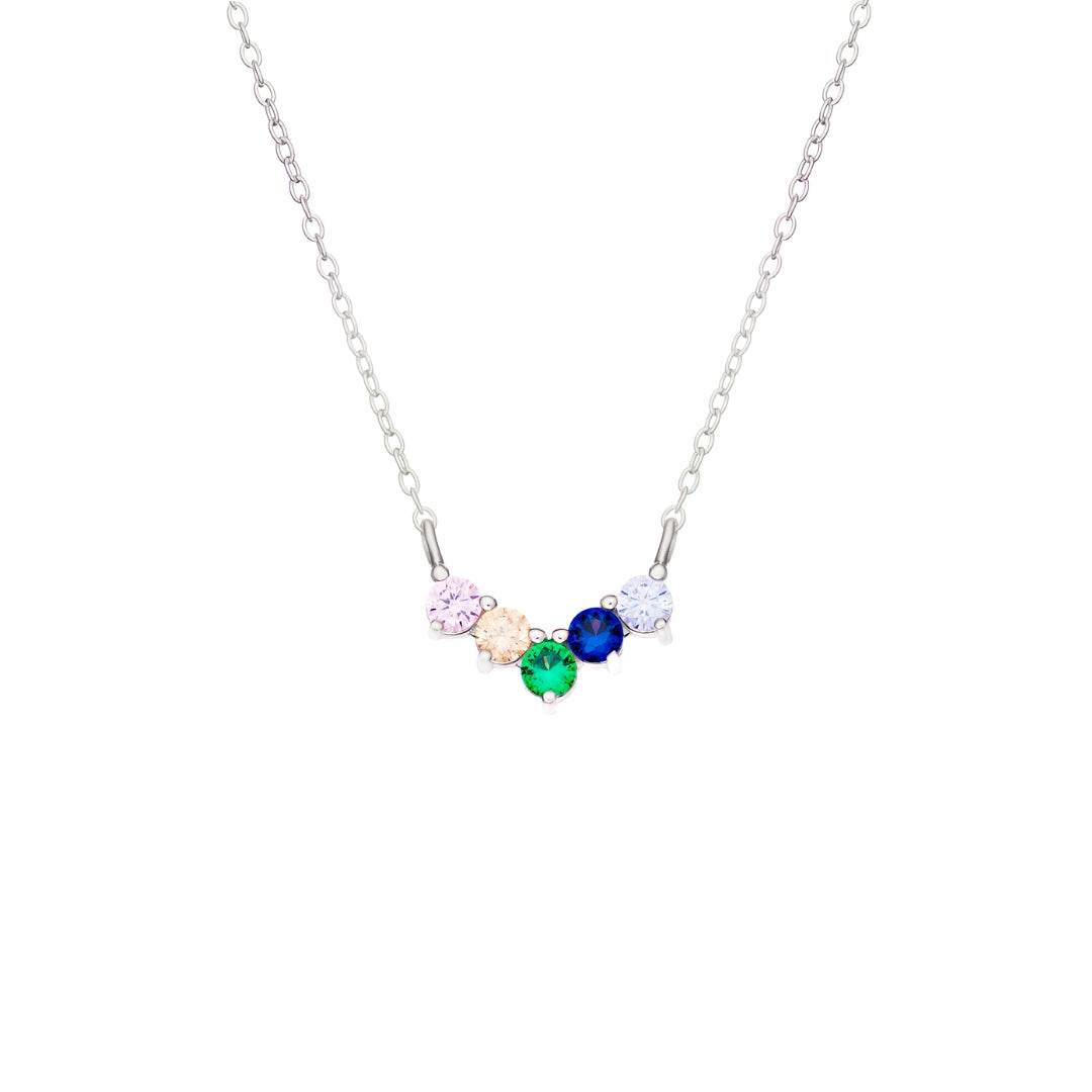 Children's Rainbow Crystal Necklace
