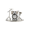 Widopp Drum Kit‑Style Desk Clock