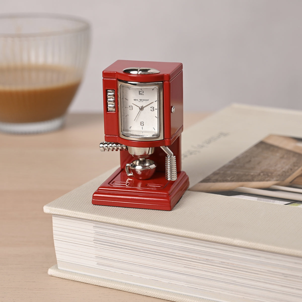 Miniature Clock - Coffee Machine