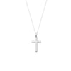 Polished Sterling Silver Cross Pendant