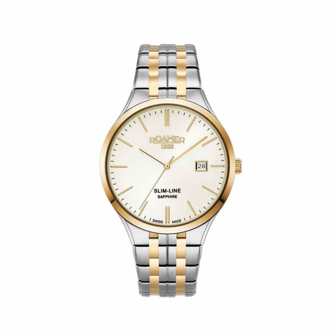 Roamer Slim‑Line Sapphire Two‑Tone Watch