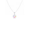 Children's Paw Print Pendant Necklace