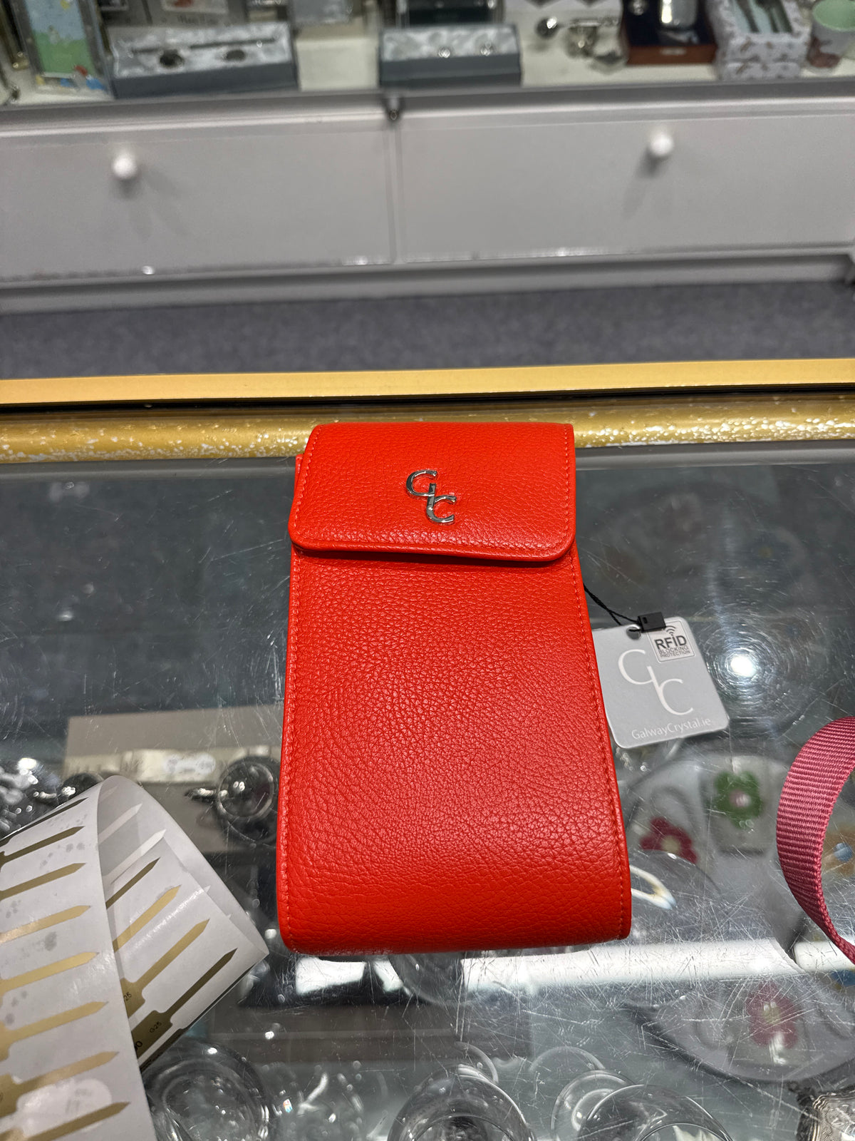 Galway - Shoulder satchel red