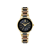 Anne Klein Gold Tone Dark Dial Watch