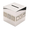 Silver Plated Baby Block Money Box