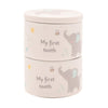Baby Tooth & Curl Keepsake Pot Set