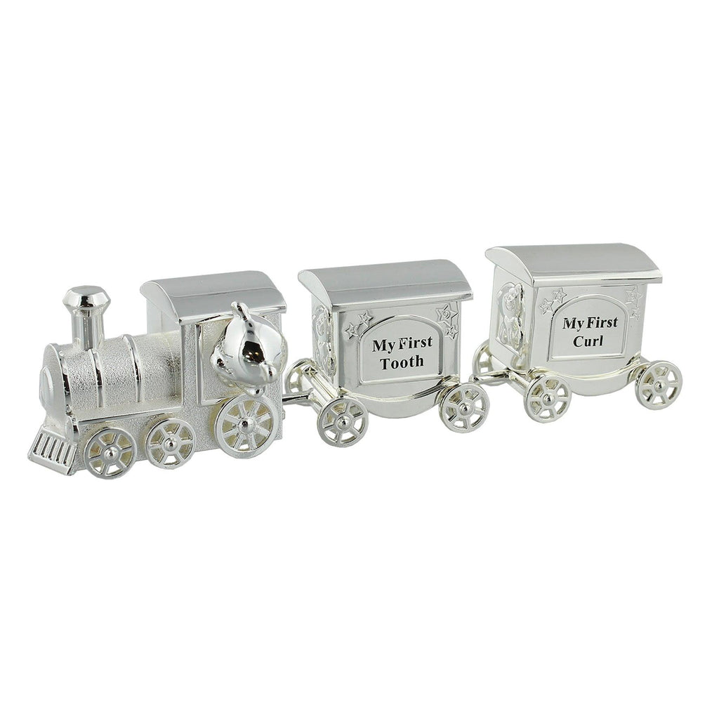Silver Plated Baby Keepsake Train Set
