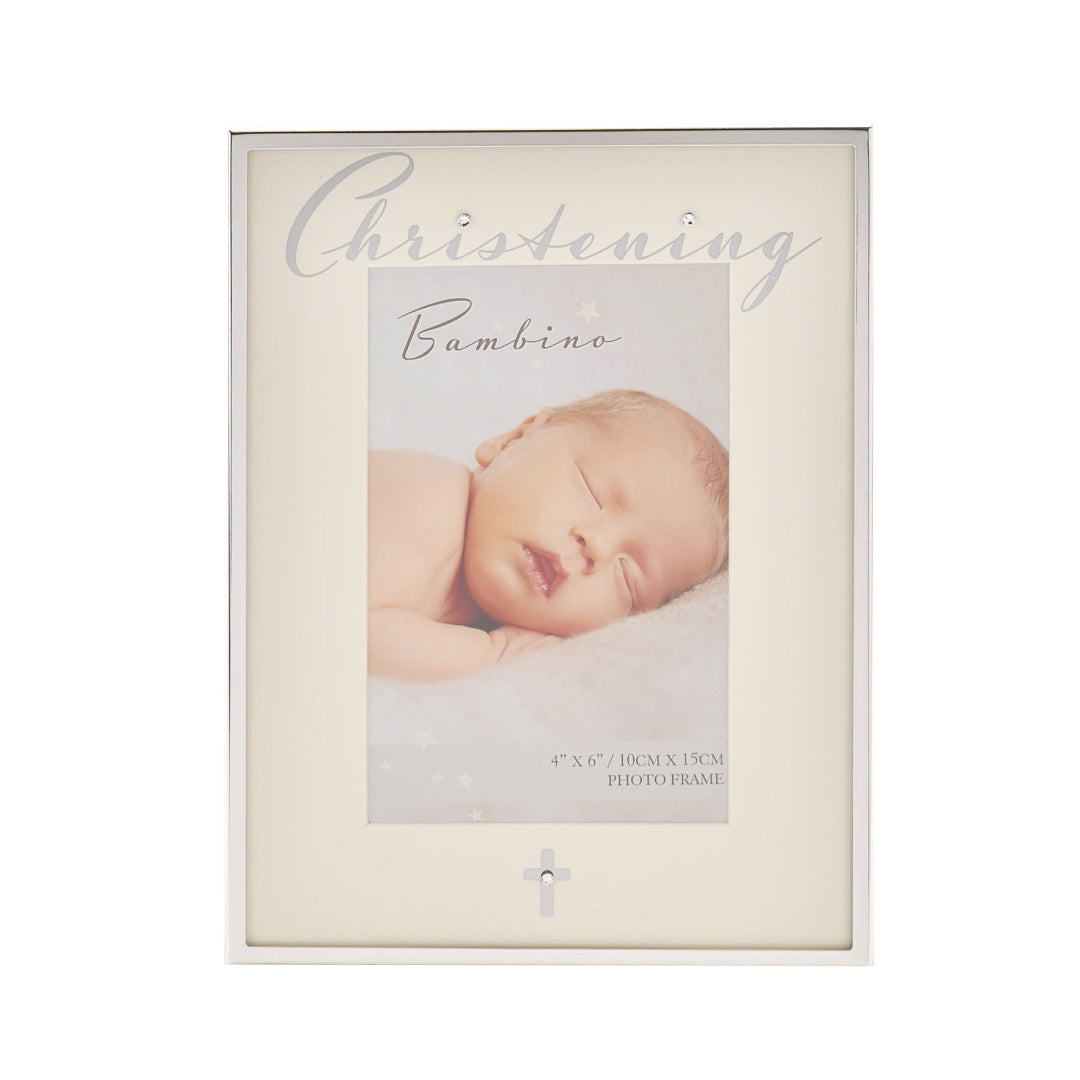 Christening Photo Frame 4" x 6"