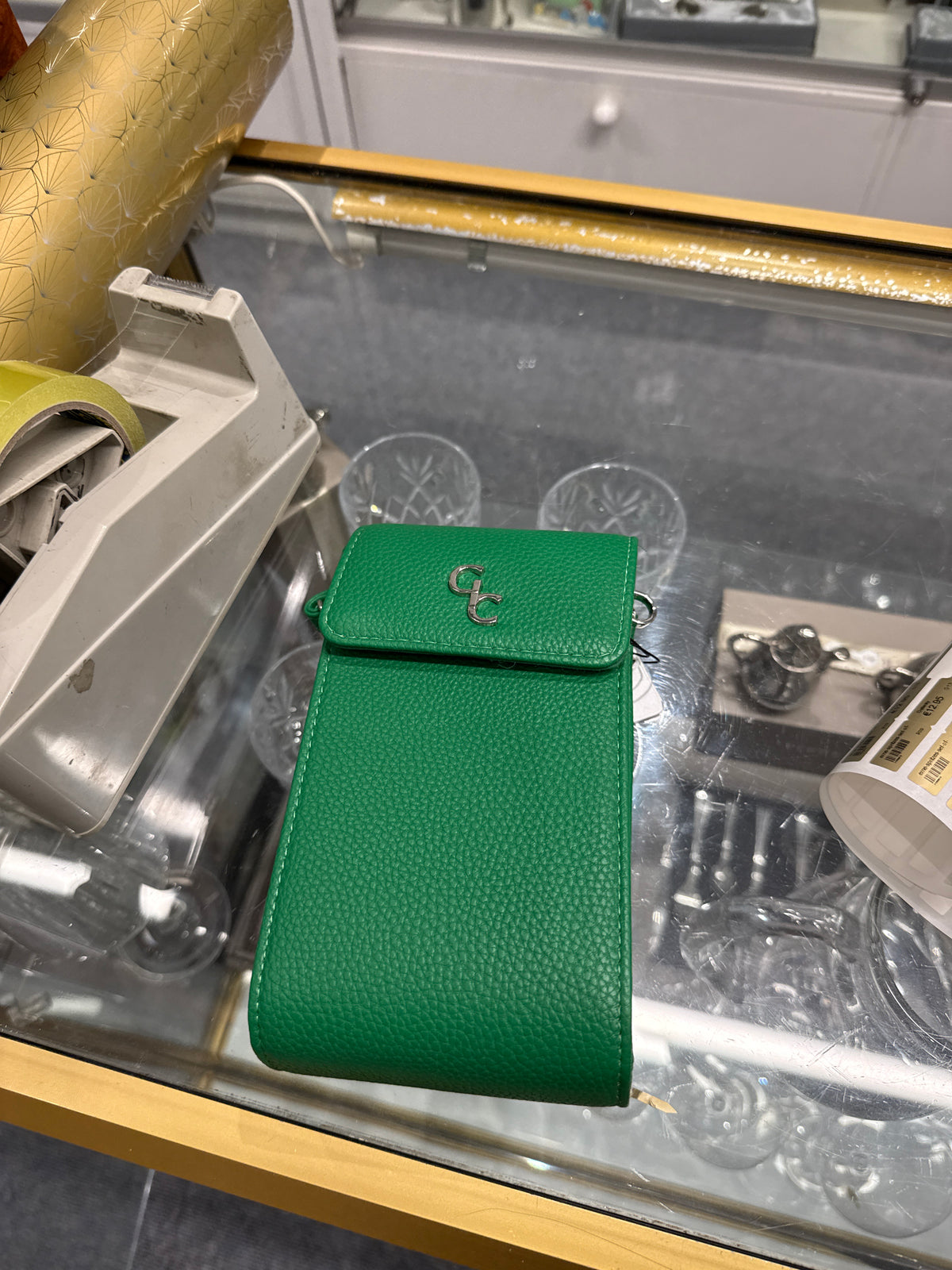 Galway - Shoulder satchel green