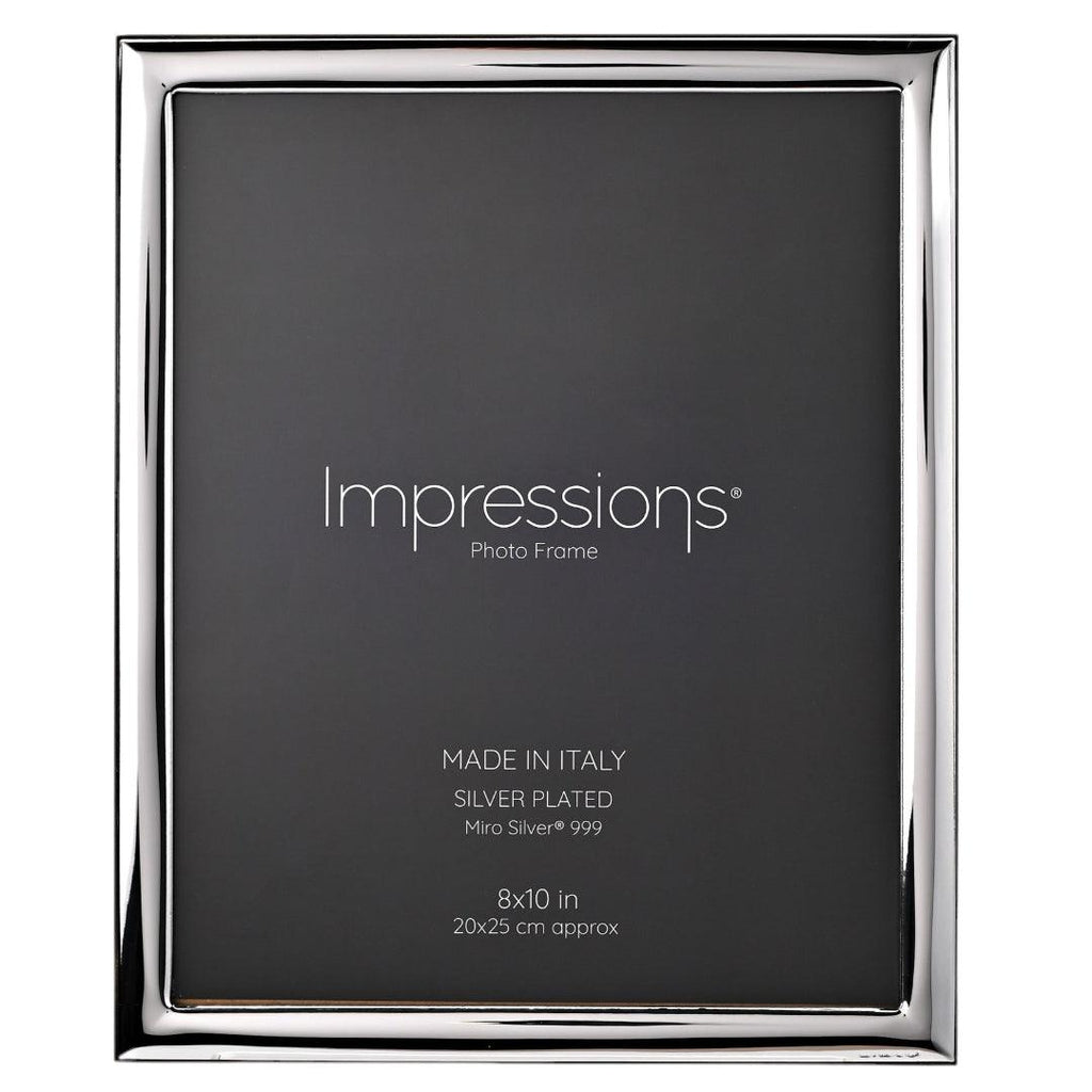 Impressions Photo Frame 8" x 10" - Silver Plated