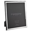 Impressions Photo Frame 8" x 10" - Silver Plated