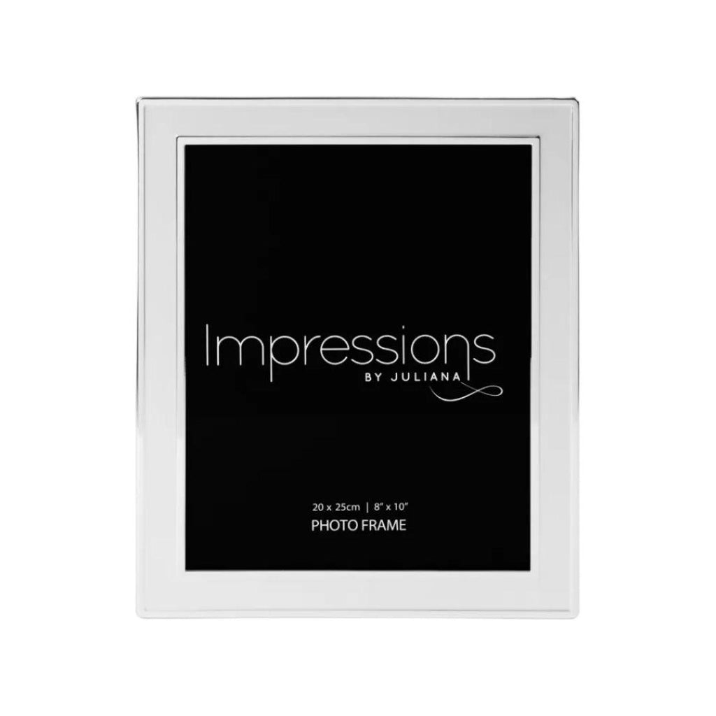 Impressions Photo Frame 8" x 10" - Silver Plated