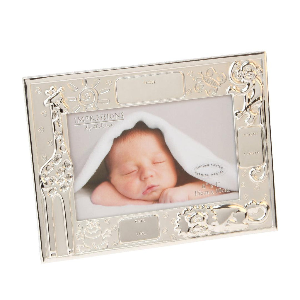 Silver Plated Baby Photo Frame