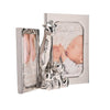 Silver Plated Baby Double Photo Frame