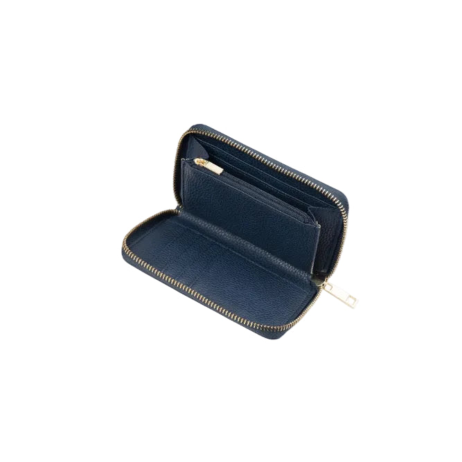 Galway - Navy Ladies Zip Wallet