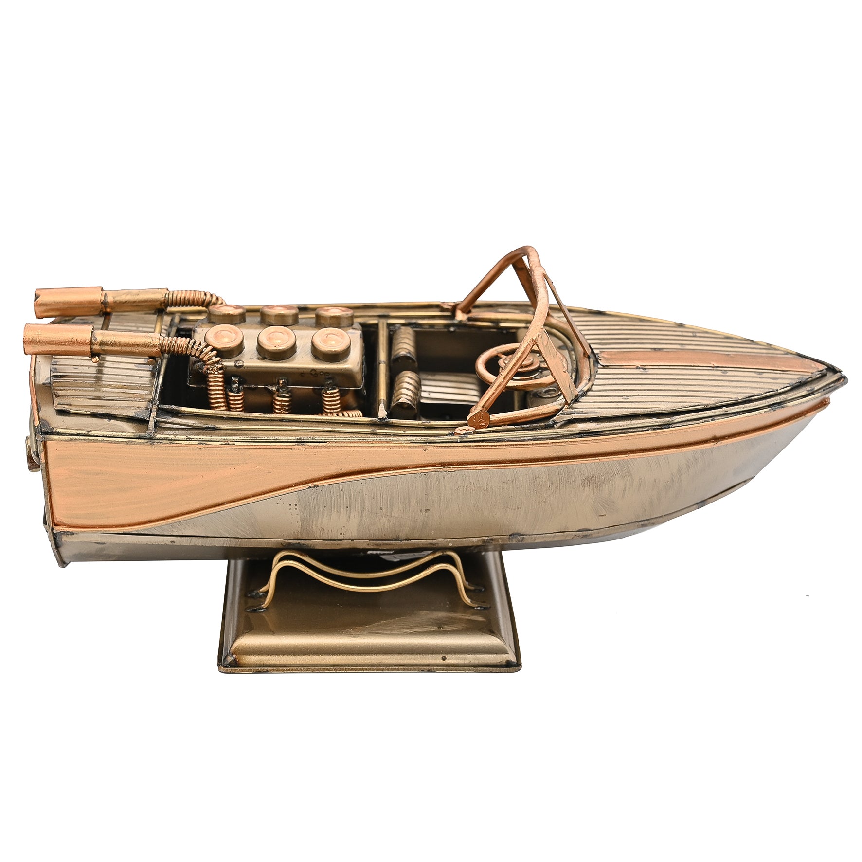 Harvey Makin Vintage Speed Boat Ornament
