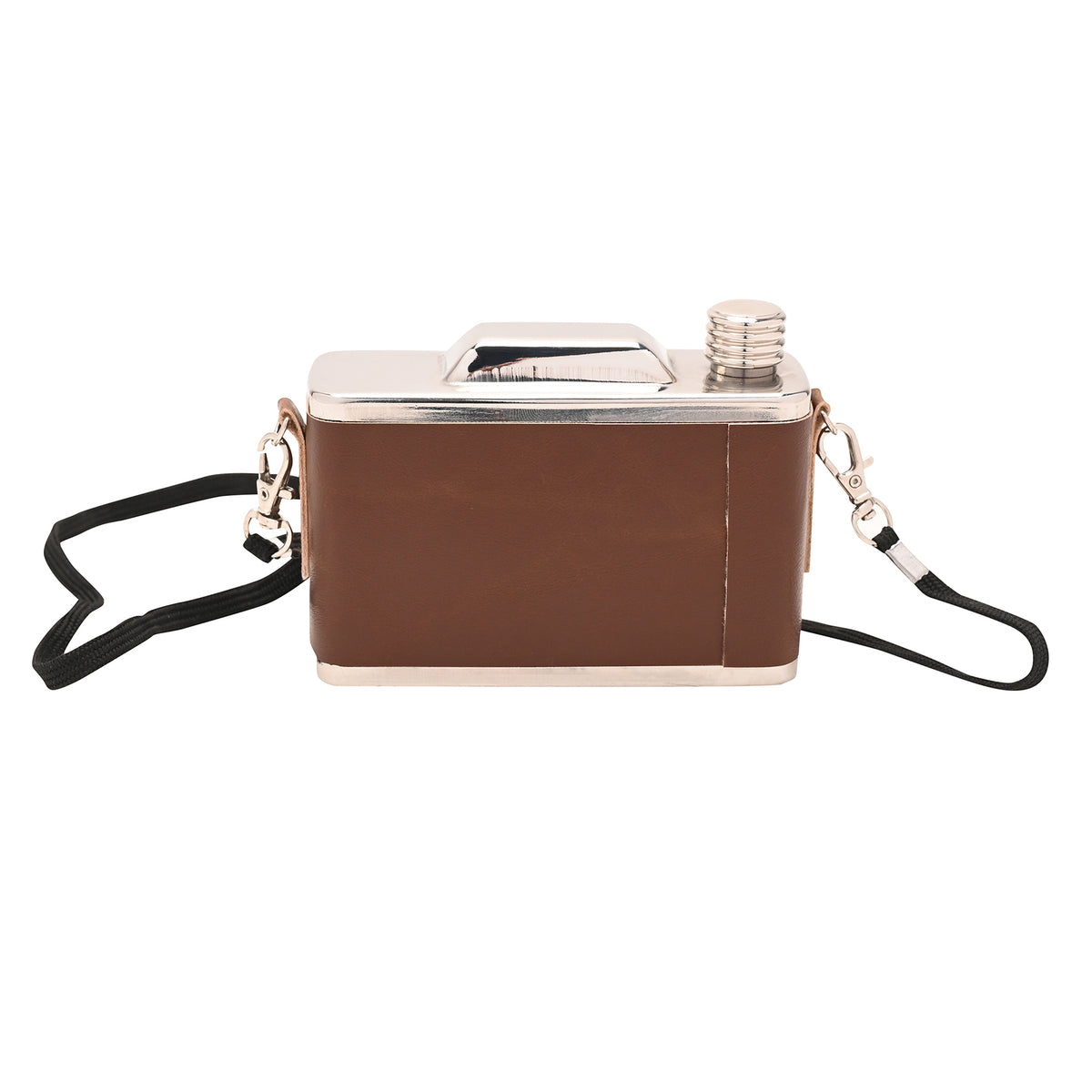 Classic Hip Flask 11oz - Camera
