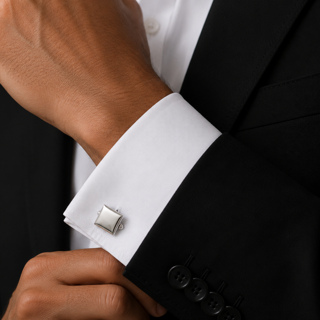 Polished Square Cufflinks