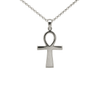 Ankh Cross Pendant - Sterling Silver
