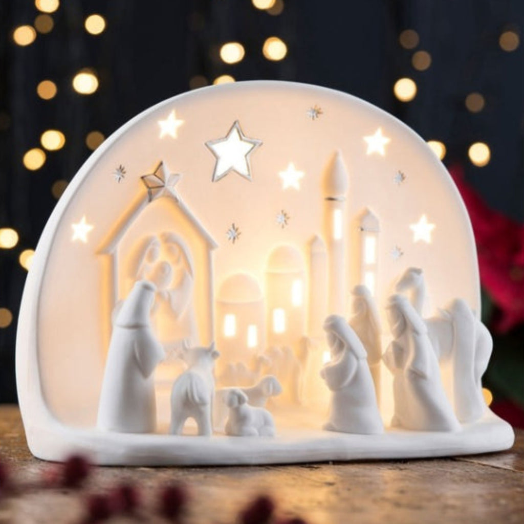 Belleek Living Nativity collection