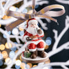 Aynsley Santa cookies and milk ornament