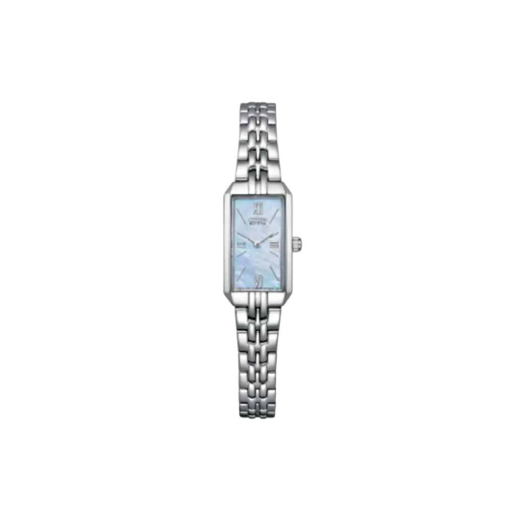 Citizen Eco-Drive Silhouette & Mother of Pearl Dial with Stainless Steel Bracelet
