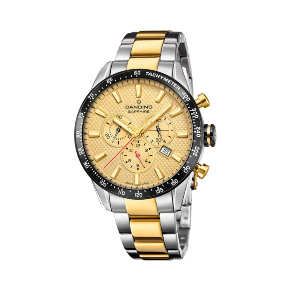 Candino Sapphire Chronograph – Champagne Dial