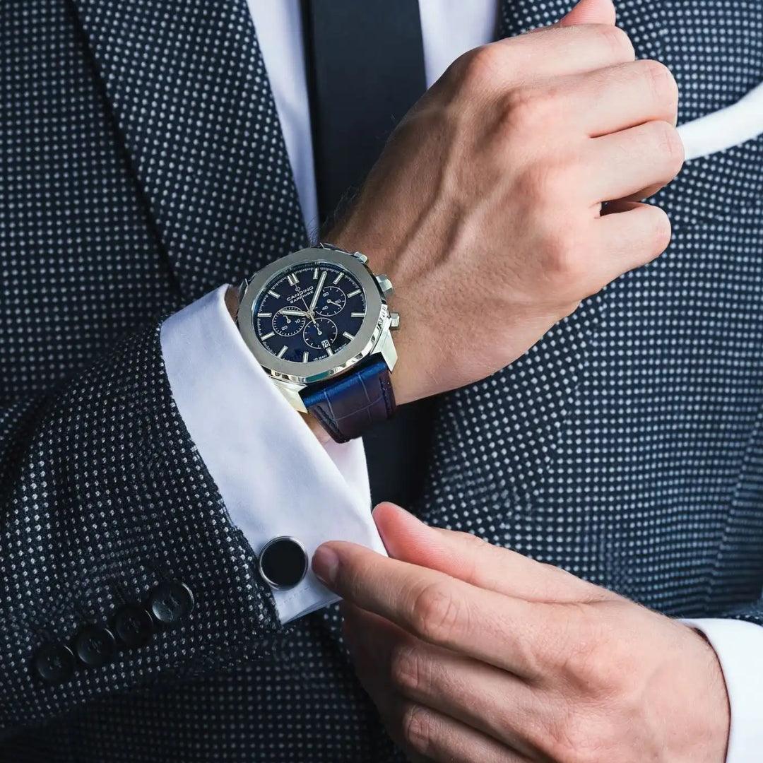 Candino Blue Sapphire Chronograph – Blue Dial