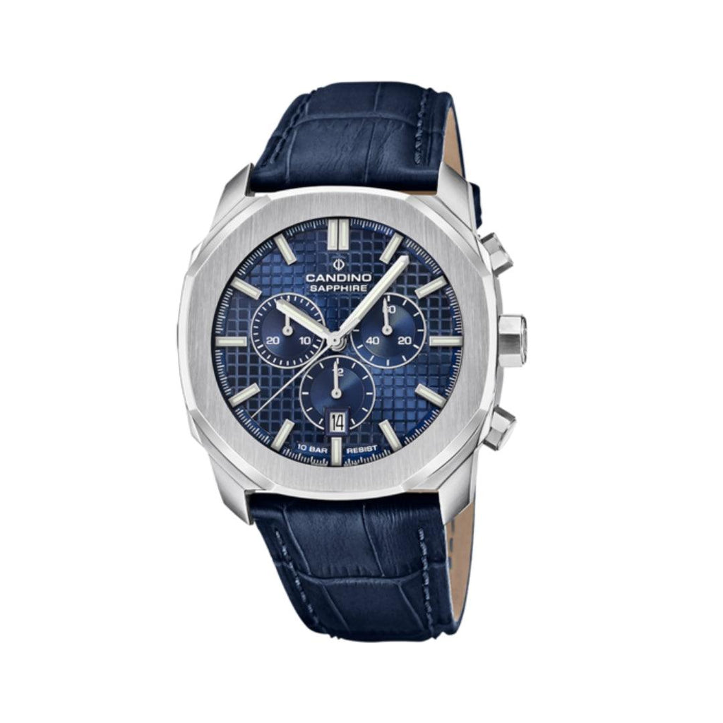 Candino Blue Sapphire Chronograph – Blue Dial