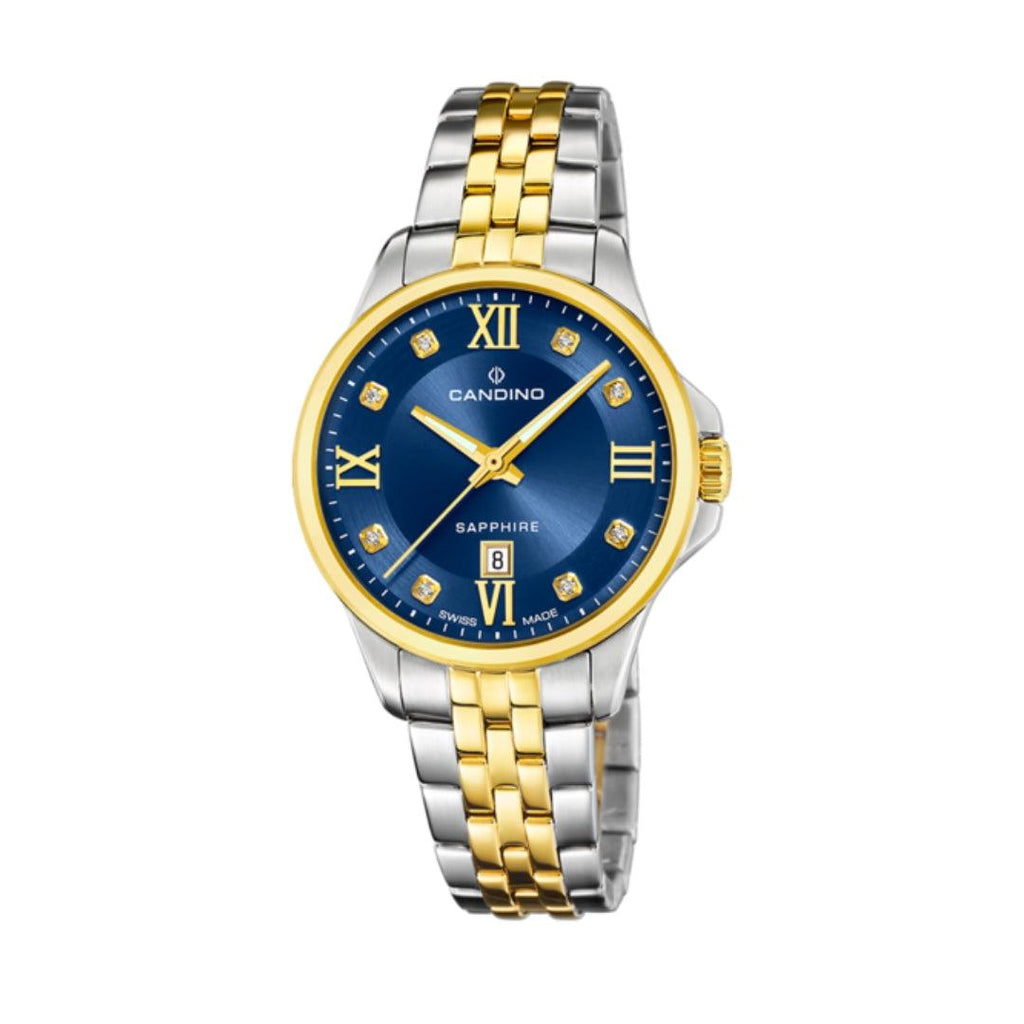 Candino Two Tone Lady Elegance – Blue Dial