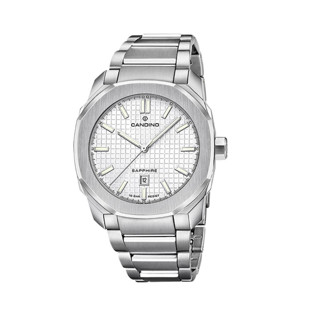 Candino Silver Gents Sport - White Dial
