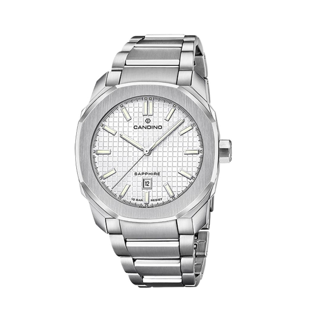 Candino Silver Gents Sport - White Dial