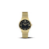 Amalys Astra Gold Watch – Black Dial with Stainless Steel Case