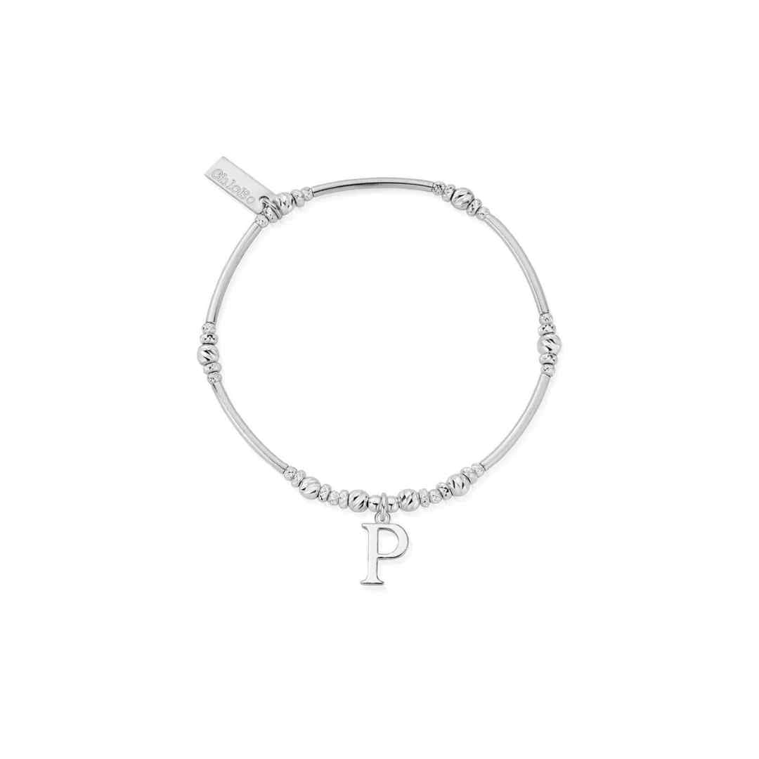 ChloBo P Initial Bracelet