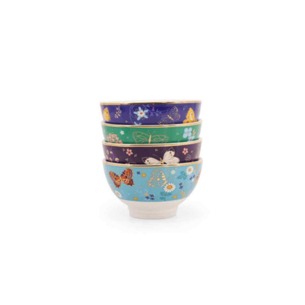 Tipperary Crystal Butterfly Bowl Set