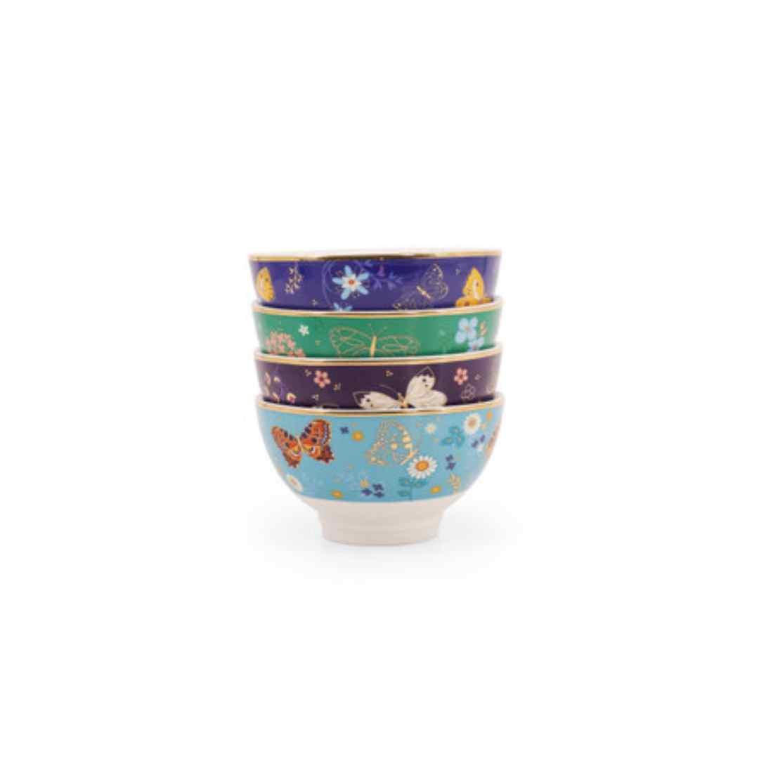 Tipperary Crystal Butterfly Bowl Set