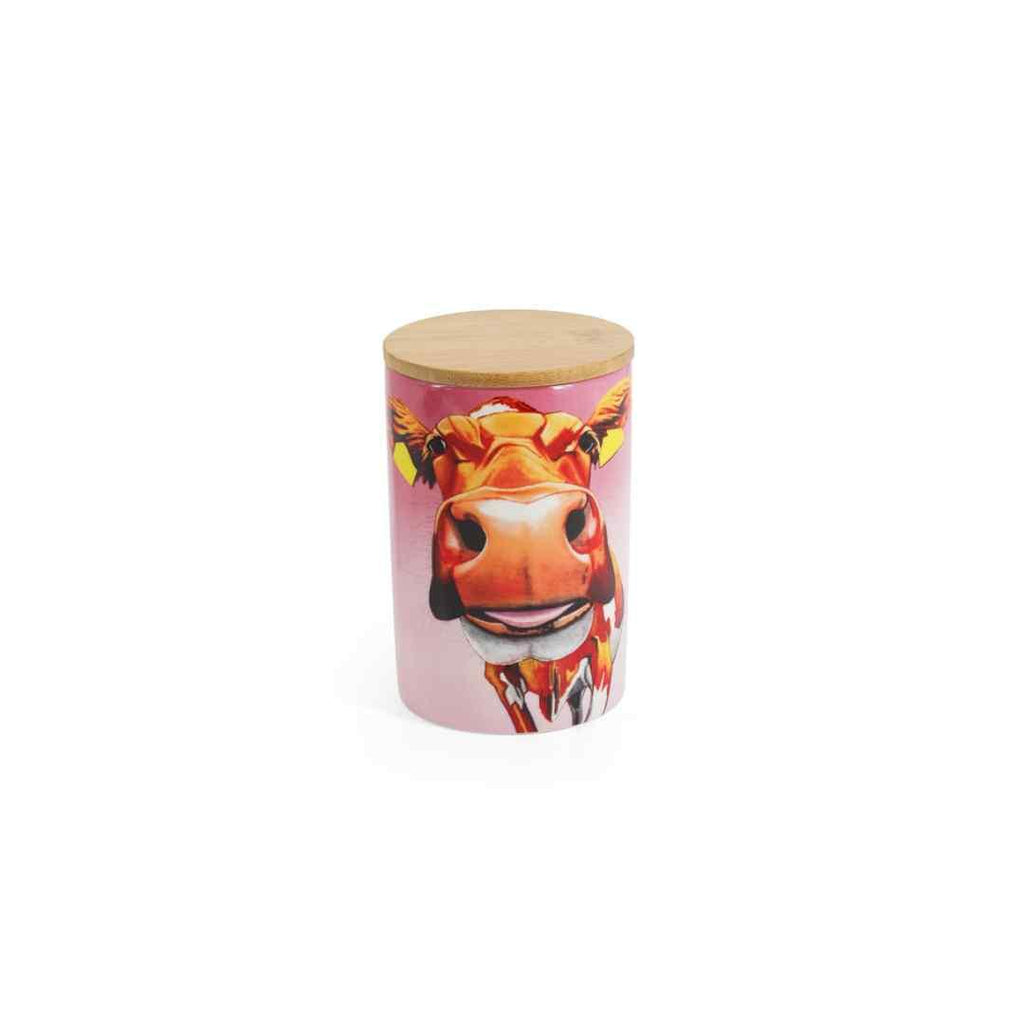 Eoin O’Connor Iconic Cow Storage Jar — Pretty in Pink