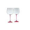 Gin & Tonic Glass Pair – Pink