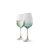 Erne Wine Glasses – Aqua (Set of 2)