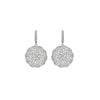 Boru Celtic Knot CZ Drop Earrings