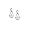 Boru Trinity Drop CZ Earrings