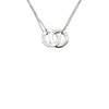Enibas Silver Croí Álainn Small Double Pendant