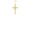 9ct Yellow Gold Decorative Cross Necklace