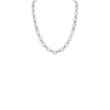 Silver 9.7mm Handmade Circle Round Link Chain