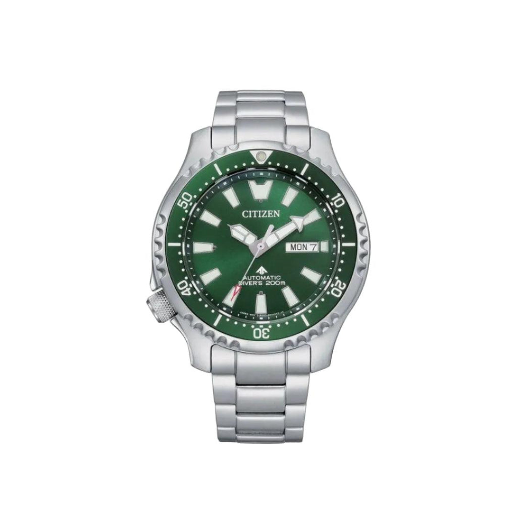 Citizen Pro master Fugu Automatic Diver & Fully Luminous Dial with Stainless Steel Bracelet