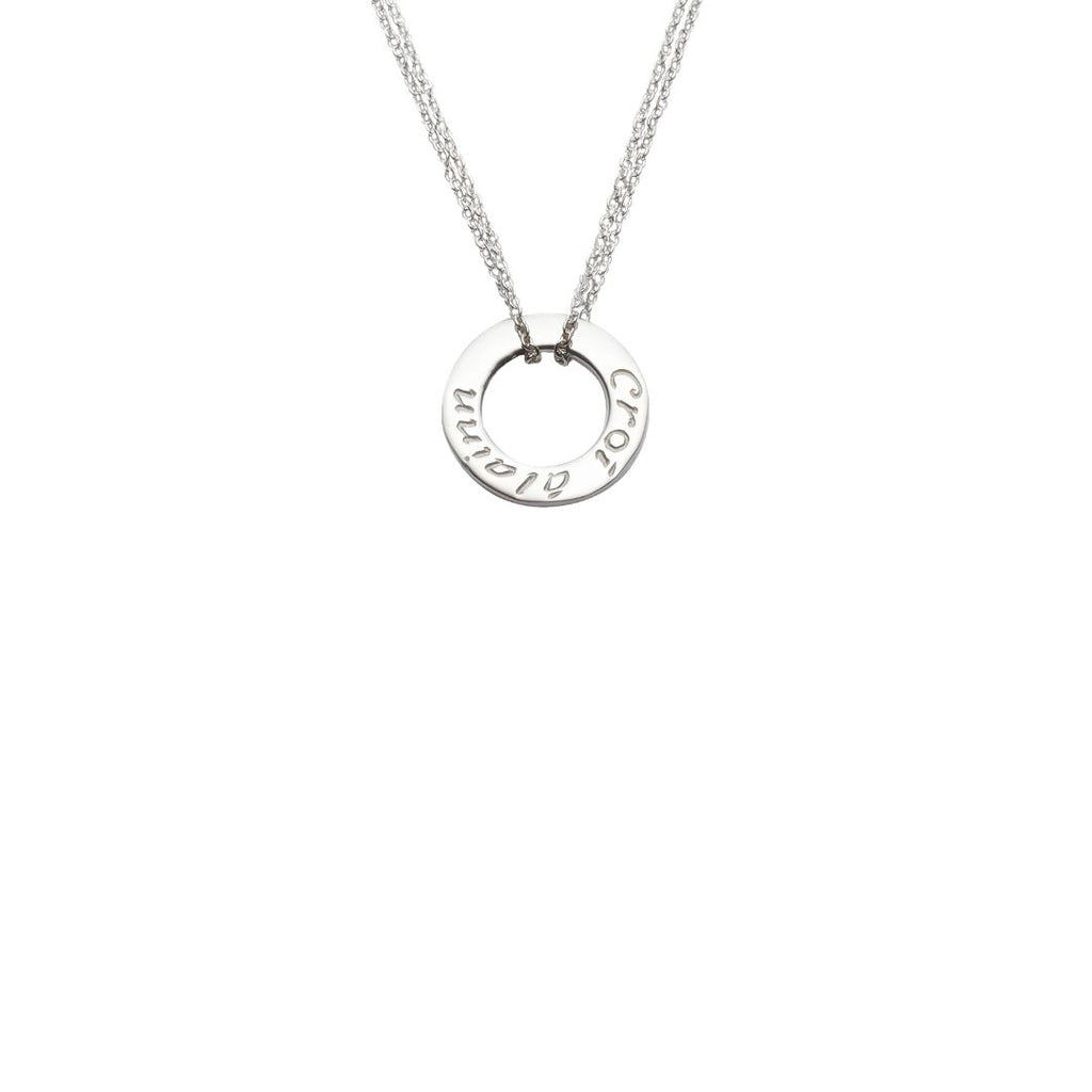 Enibas Silver Croí Álainn Single Pendant
