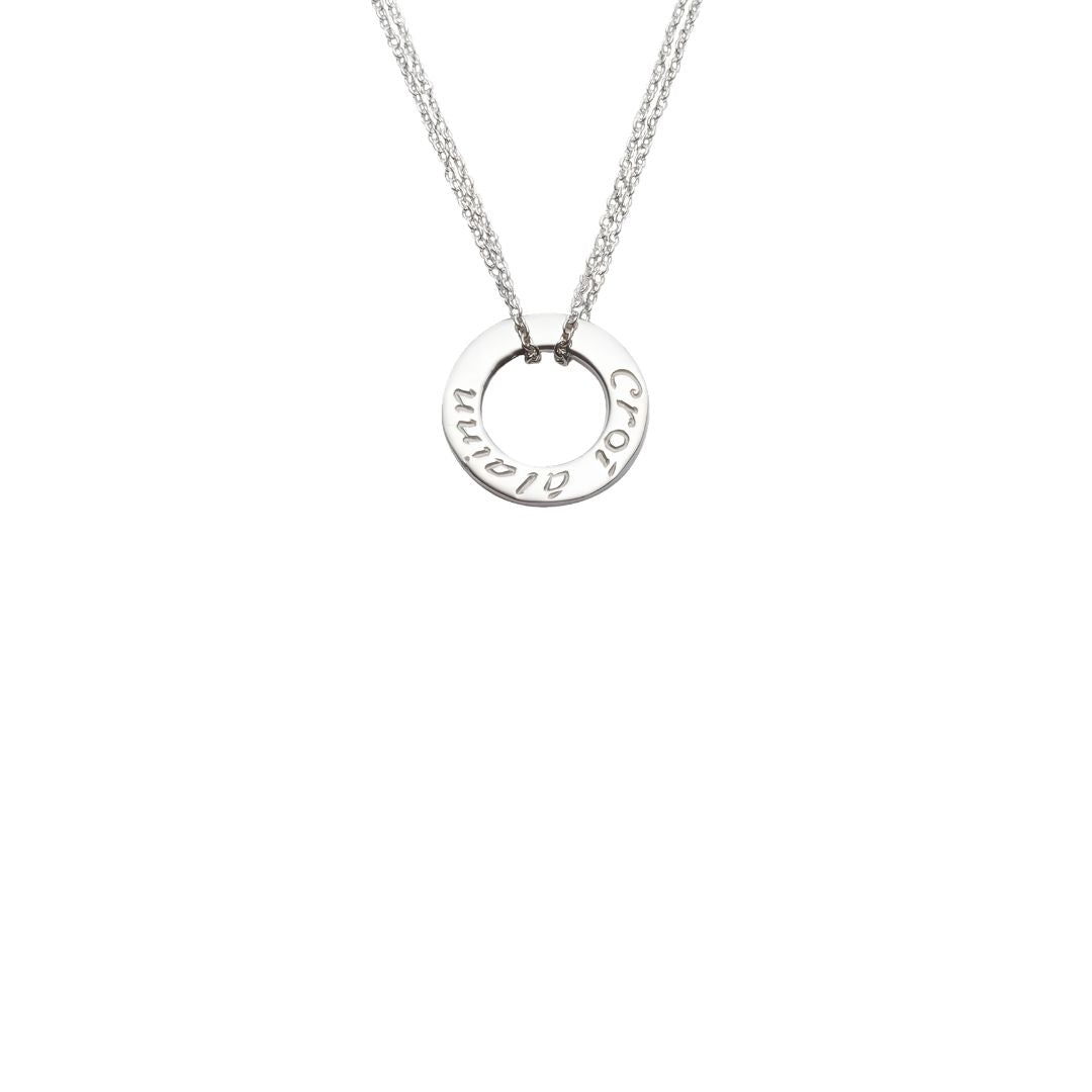 Enibas Silver Croí Álainn Single Pendant