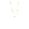 9CT Yellow Gold Oval Links & Chain Necklace 18"