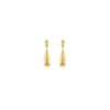 9ct Yellow Gold Teardrop Earrings