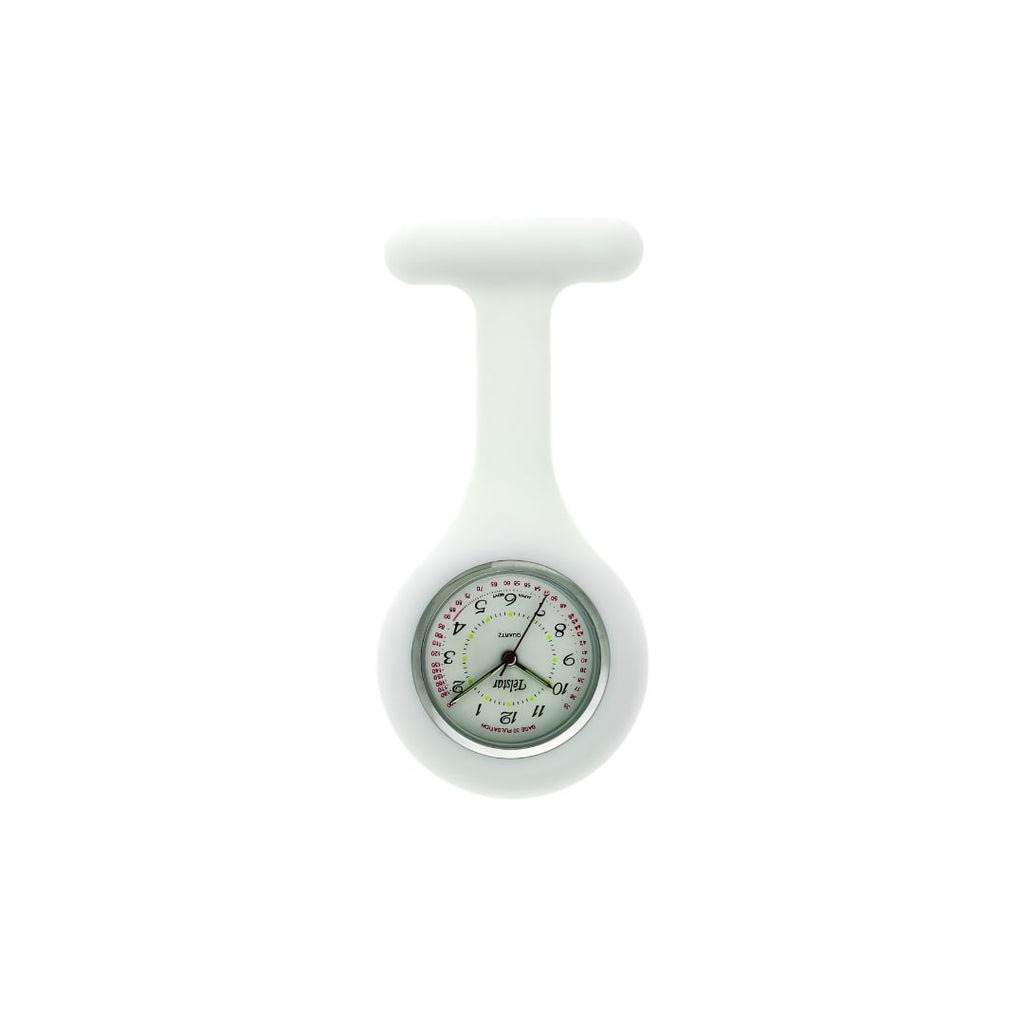 Telstar Nurses Fob Watch – White Silicone